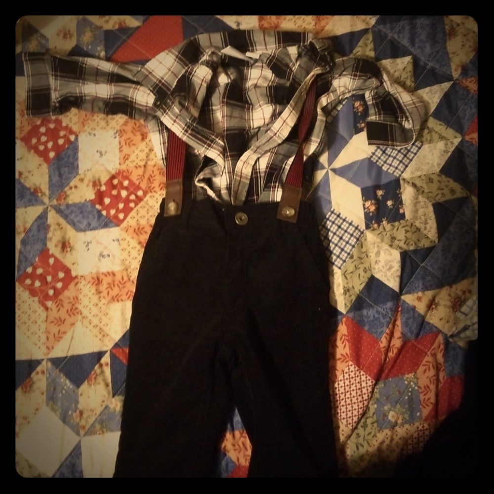 Suspender set